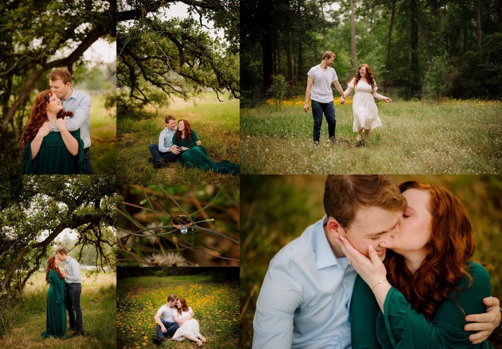 the woodlands engagement photographer